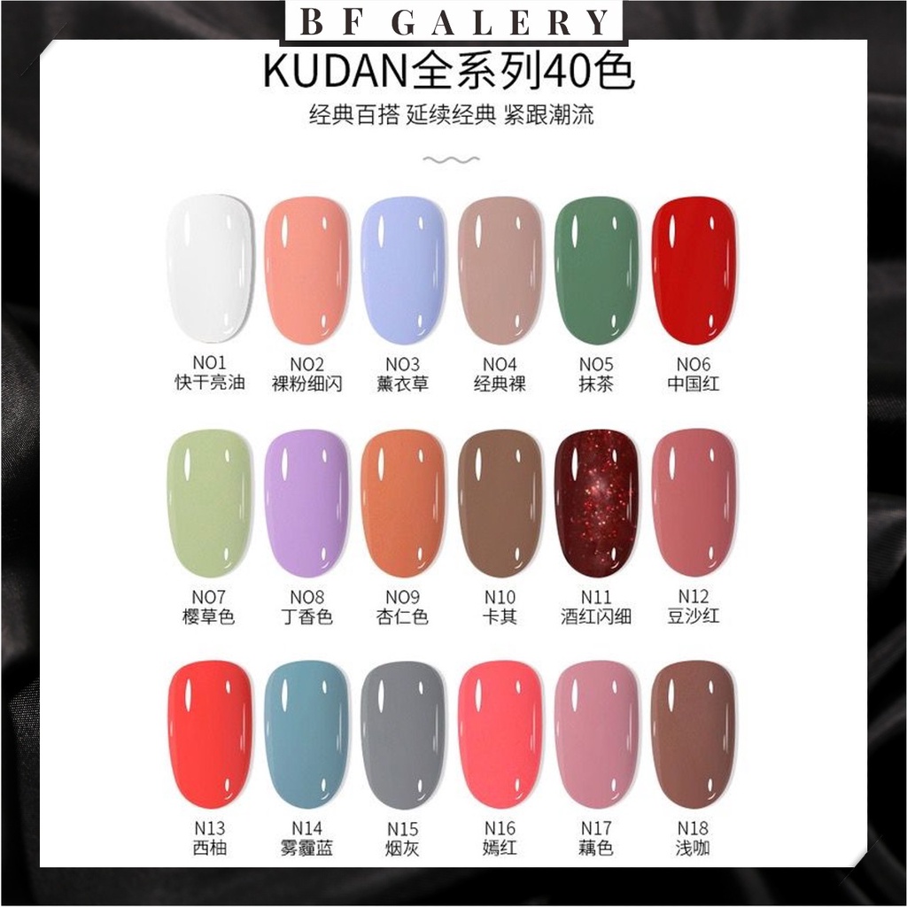 BFK001 N01-N40 KUTEK KUDAN TIPE N 10ML Peel Off Halal Tahan Lama Cat Kuku Bisa Untuk Sholat Kutek Muslimah Bisa di Kupas Nail Polish (JAKARTA)