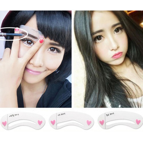 alat bantu gambar alis / eyebrow shaping aids Beauty tools (4A2) HSK008