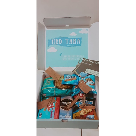 

Snack Box Blue Sky // Hampers Jajan Subay.gift
