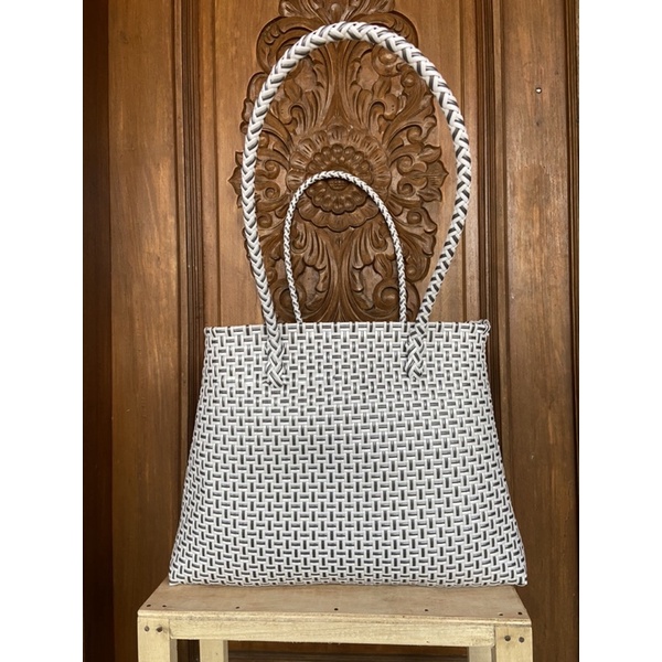 Tas Anyaman Jali Premium/Ukuran Jumbo/Banyak motif dan warna