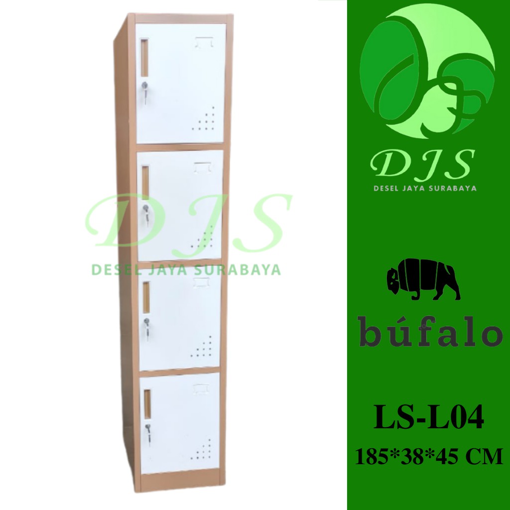 Loker Besi 4 Pintu AC-LS104 - Loker besi - Locker Besi 4 pintu - Loker Besi 4 pintu