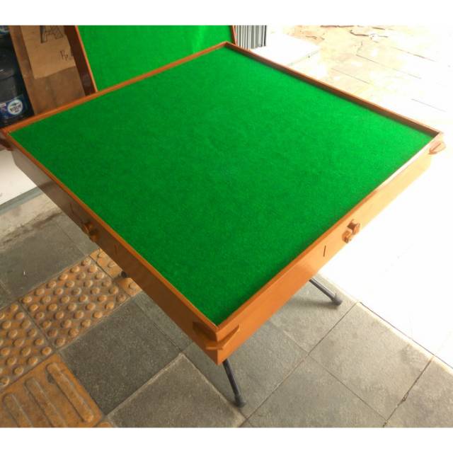 Meja Rapat Permainan Mahjong Monopoly Poker Karambol