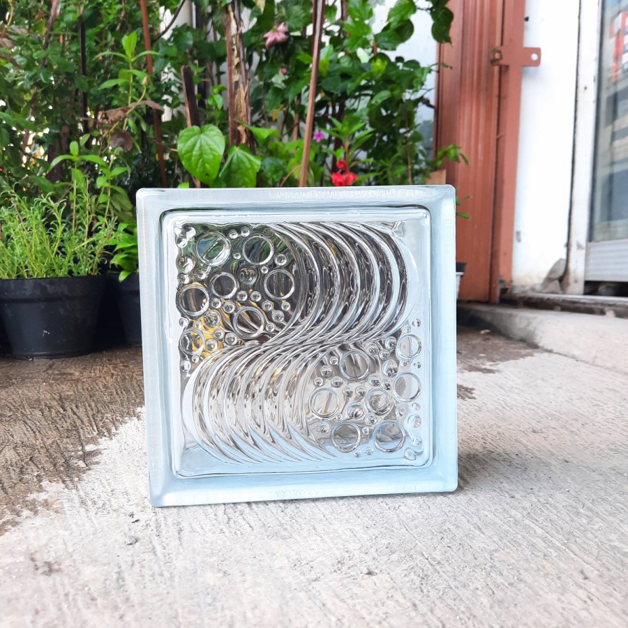 Tumblergrafik Glassblock Mulia / Glass Block Motif Per Dus ()