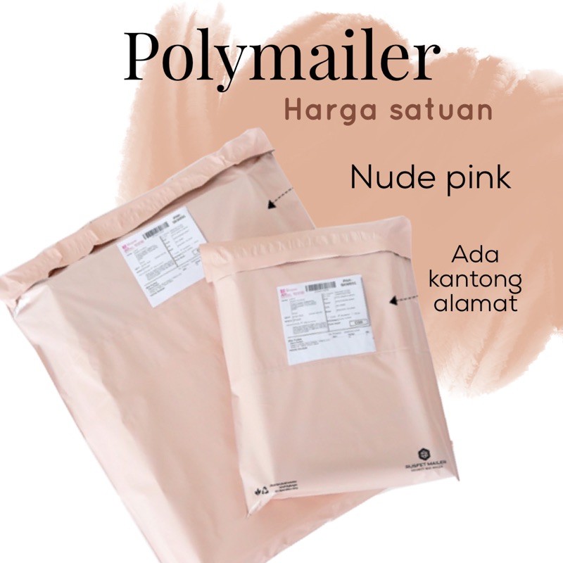 (SATUAN) POLYMAILER MURAH PINK SERIES - PLASTIK PACKING