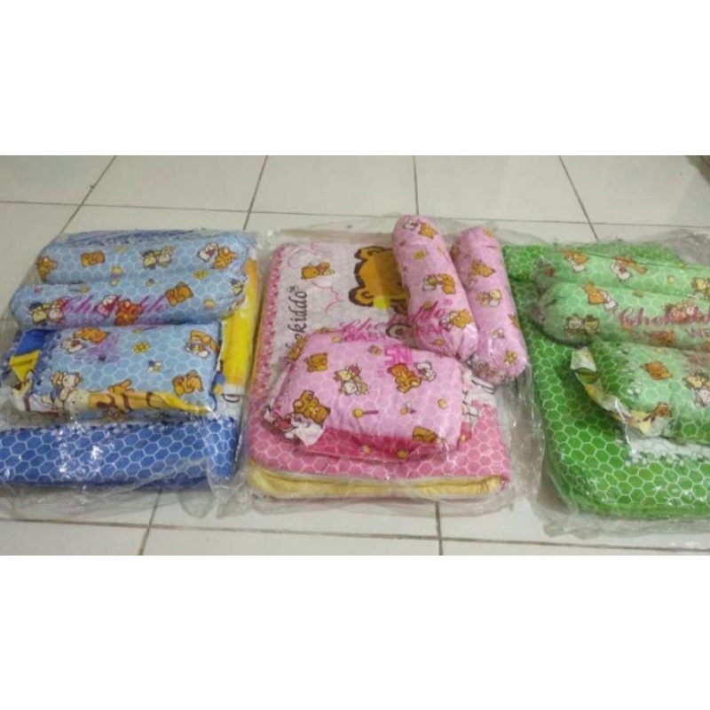 Kasur Chekiddo Set Bantal + Guling