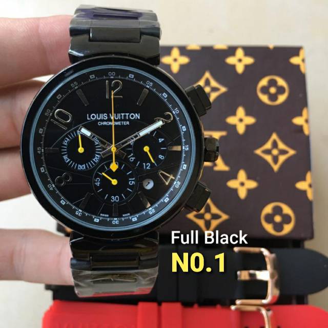 JAM TANGAN PRIA Atau WANITA LOUIS VUITTON LV109B FREE TALI DAN BOX