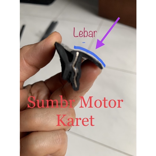 Karet Pelipit Suzuki Forsa Bagian Luar+Kancing