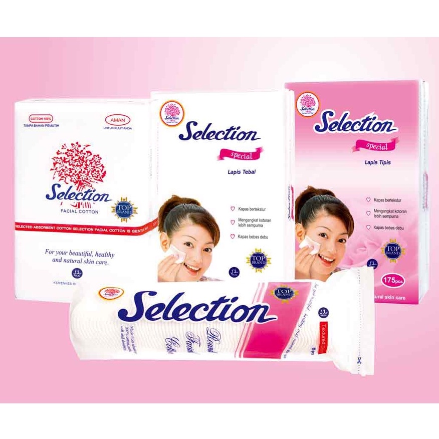 ✦SINAR✦ Kapas Selection / Kapas Kecantikan / Kapas Wajah 35g - 50g - 75g