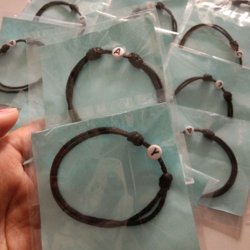 GelangInisialCouple gelang inisial couple