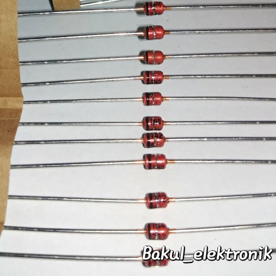 Jual ZENER 12V 1A HITACHI IN4742 ORIGINAL KAKI TEBAL | Shopee Indonesia