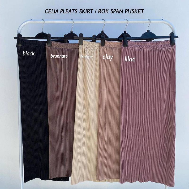 CELIA PLEATS SKIRT / ROK SPAN PLISKET