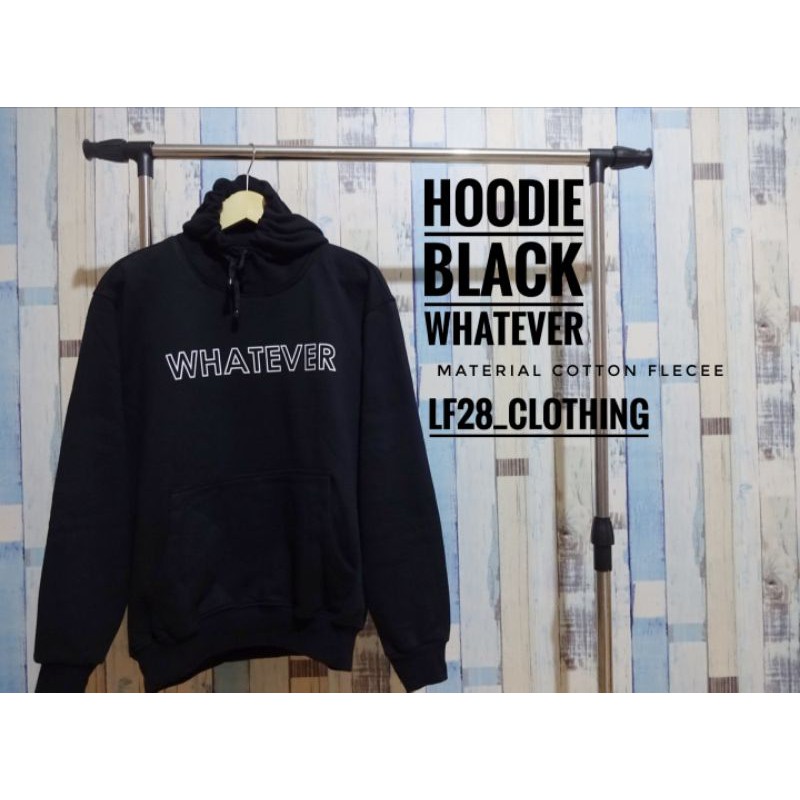 Hoodie Black Whatever