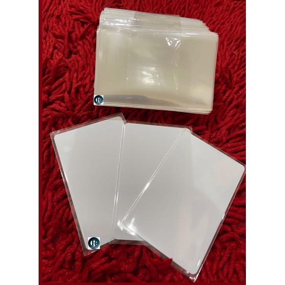 

plastik kartu/plastik id card/plastik kartu opp/pelindung kartu/isi 100pcs