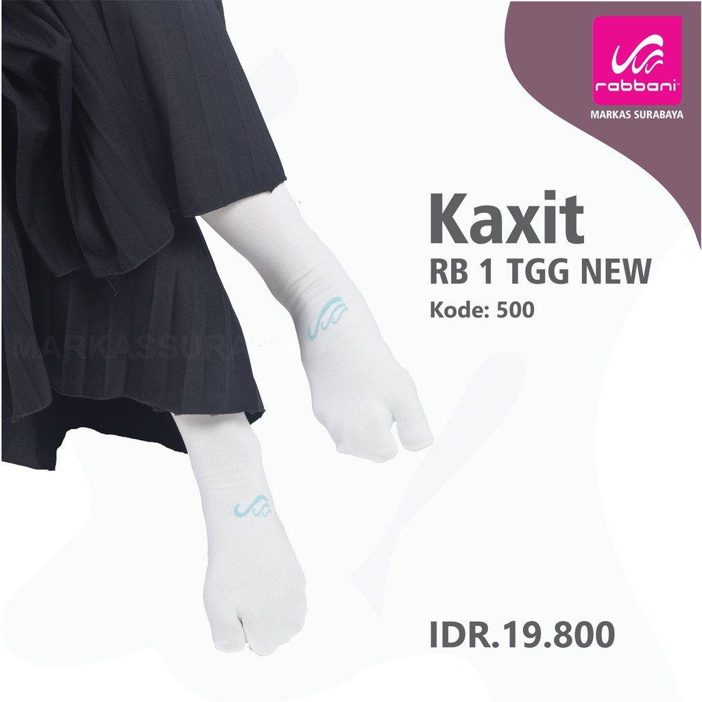 Kaos kaki tanggung jempol Rabbani-500 = Mint