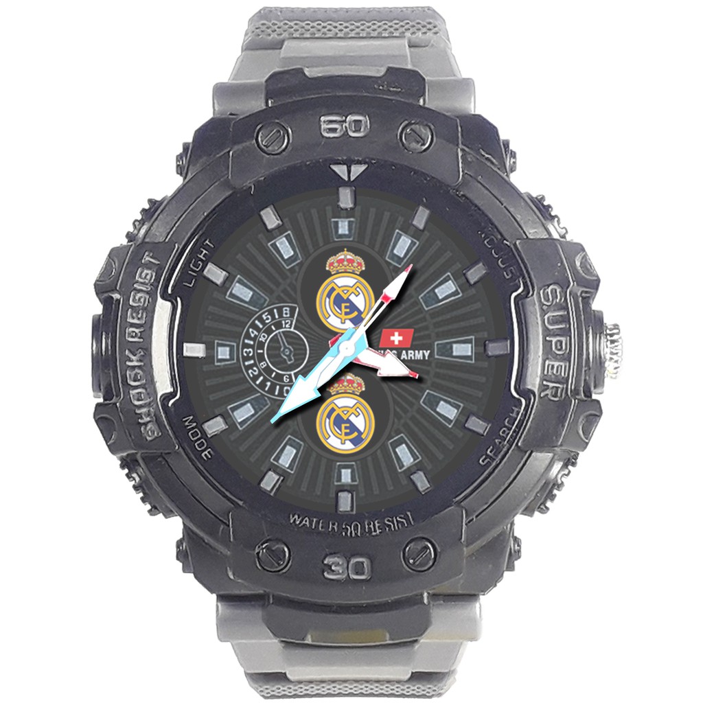 Jam Tangan  REAL MADRID SPORT Bagus