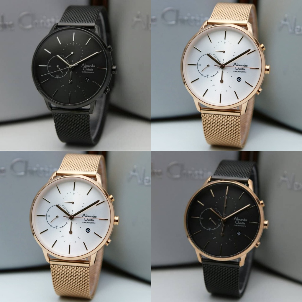JAM TANGAN PRIA ALEXANDRE CHRISTIE AC 6555 / AC6555 ORIGINAL GARANSI RESMI 1 TAHUN