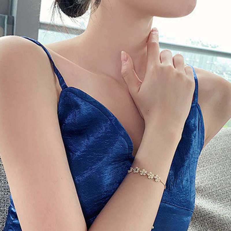 Women Pearl Crystal Bracelet Gelang Korean Fashion Love Flower Star Butterfly Bracelet Jewelry Birthday Gift