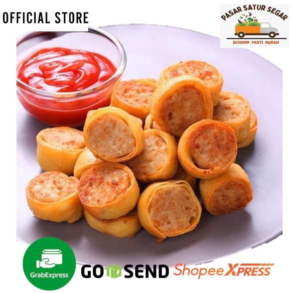 

Egg Chicken Roll Potong / Bento Frozen Food Halal Murah