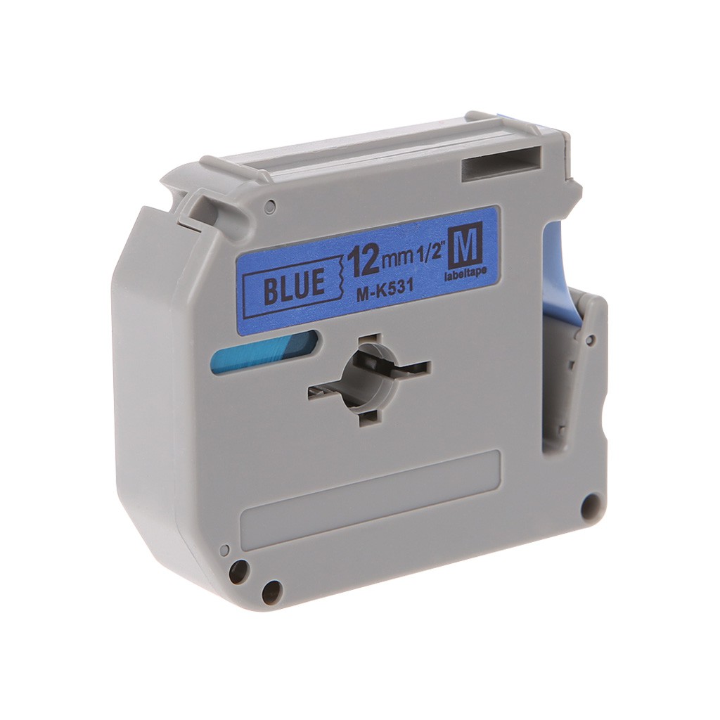 Label Tape Printer 12mm Lebar MK Series untuk Brother P-Touch Label Maker