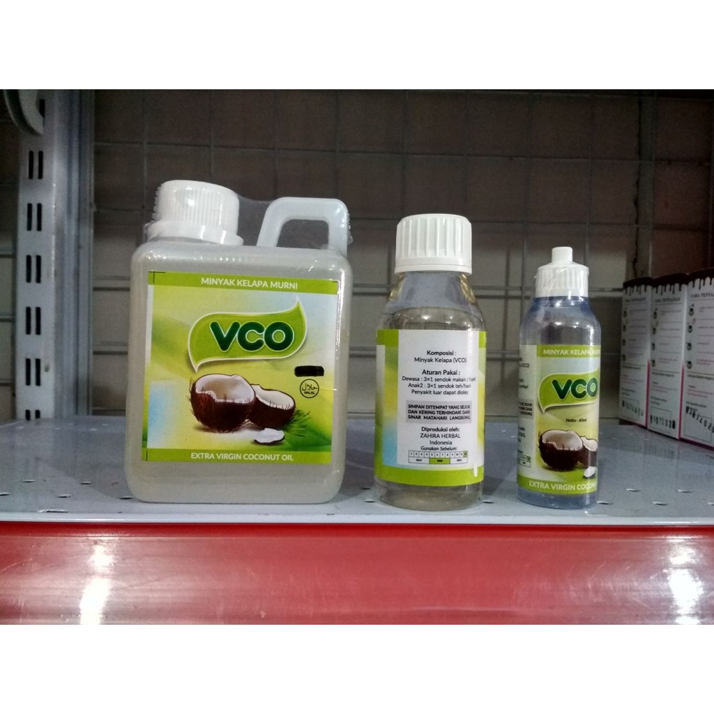 

Minyak Kelapa Murni VCO Extra Virgin Coconut Oil 60 ml