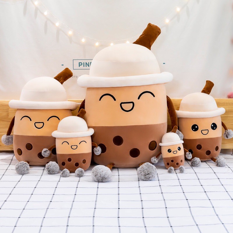 Boba Milk Tea Doll Boneka