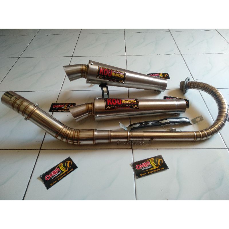 Knalpot KOU leher C vixion fu