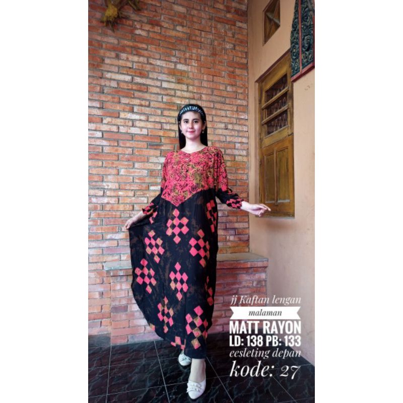Kaftan Batik Pekalongan Rayon