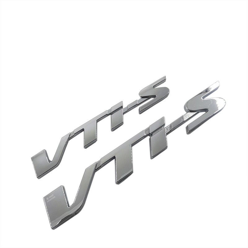 1pc Stiker Emblem Badge Tulisan VTIS Bahan ABS Untuk Honda CRV VTIS