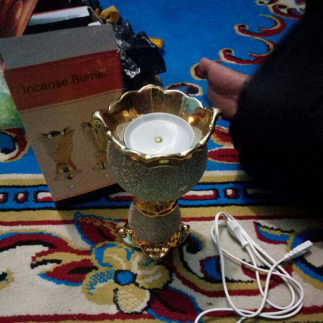 Tempat Dupa - Mabkhara Elektrik - Model Eksklusif - Keramik