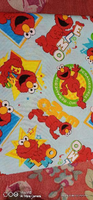 Elmo Fiesta - Kain Sprei Katun Lokal Meteran Star Bintang Kecil