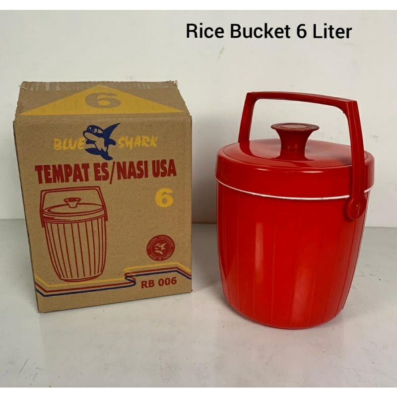 Rice Bucket 6 Liter  / Termos Nasi Termos Es