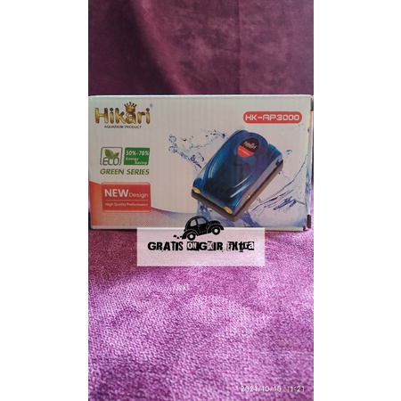 aerator 2 lubang HIKARI HK-3000 sangat baik kualitas ok