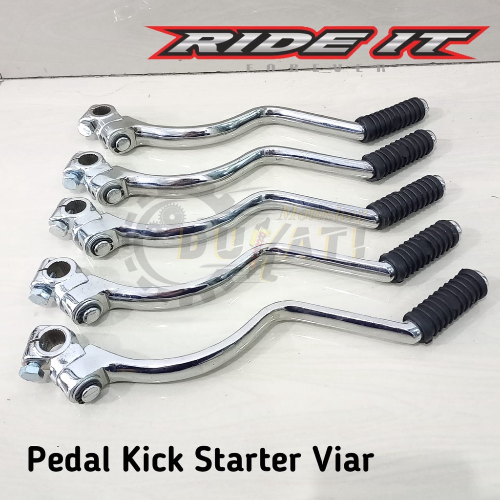 PEDAL KICK STATER VIAR MODEL S SELAHAN TUAS  PNP HONDA GL MEGAPRO TIGER TIREV SATRIA CB IMPORT QUALITY