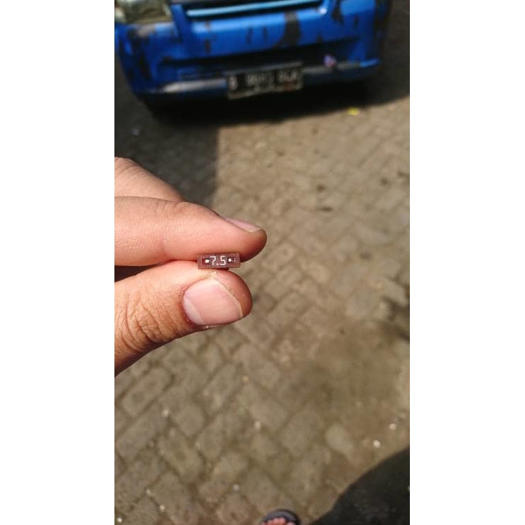 Fuse / Sekring Mini Blade Low Profile Pasific / Flosser 7,5A (53794)