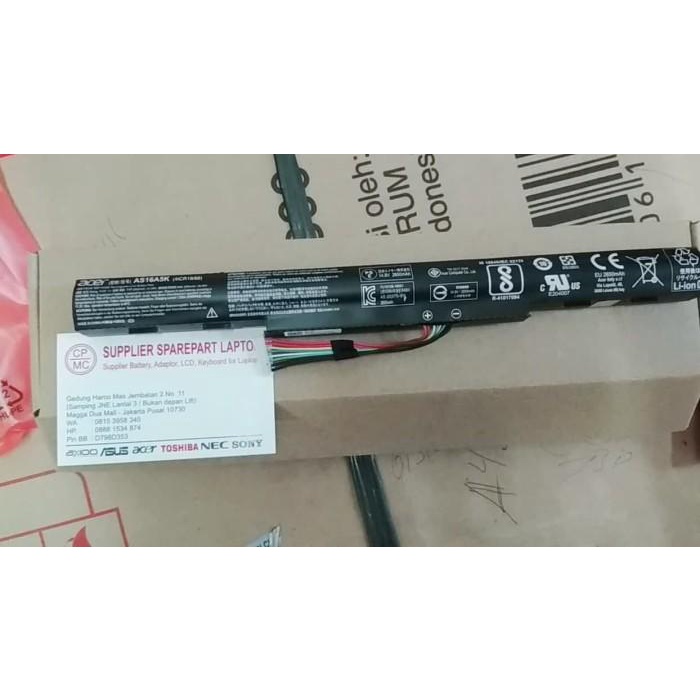 baterai acer Aspire ES1-432 AS16A7K , AS16A8K