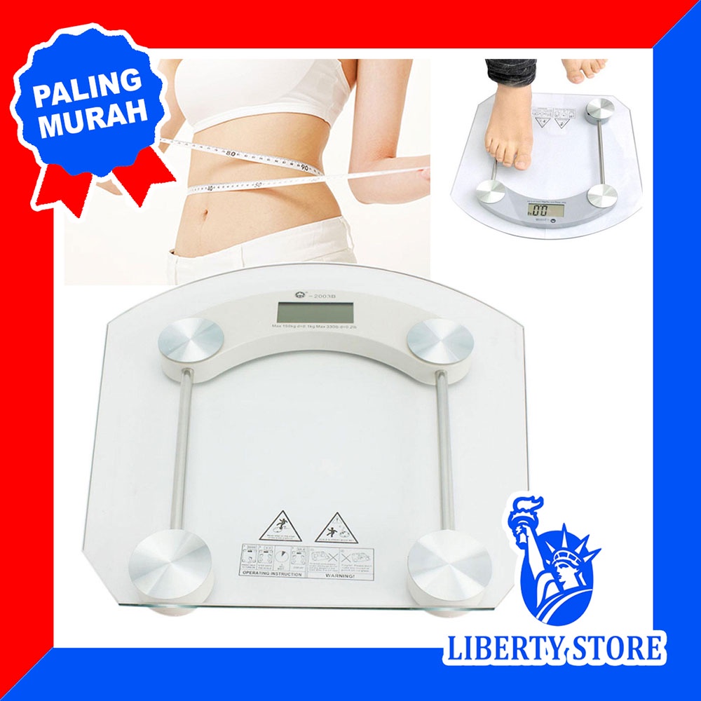 TIMBANGAN DIGITAL PERSONAL SCALE EB800122 / TIMBANGAN BERAT BADAN/TIMBANGAN DIGITAL