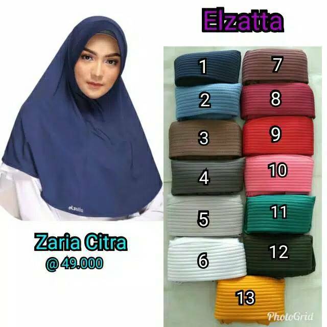 Bergo Elzatta Zaria Citra