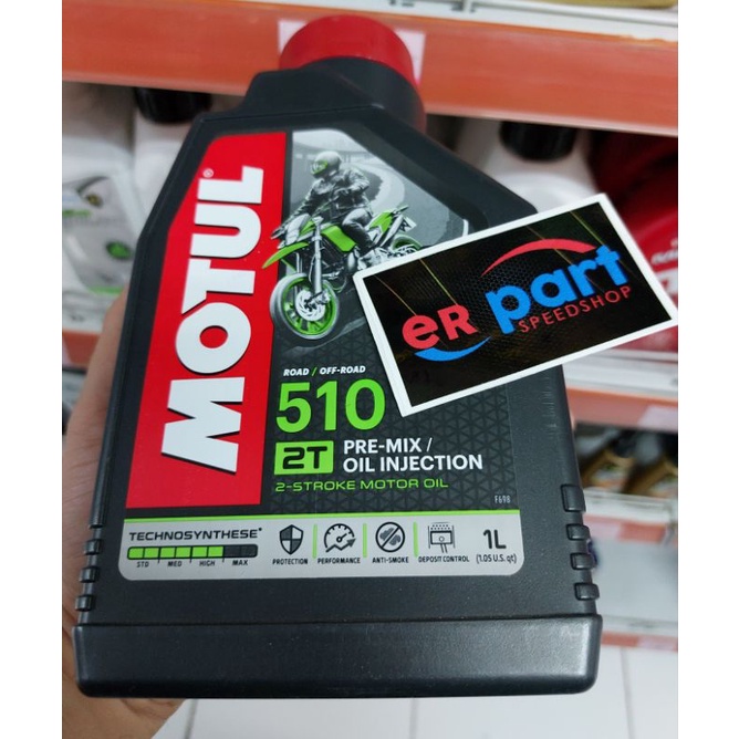 oli samping motul 510 2T racing mix dan injection ninja r rr satria 120 drag roadrace