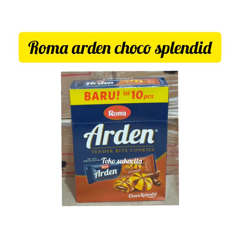 

roma arden choco splendid (isi 20 bungkus)