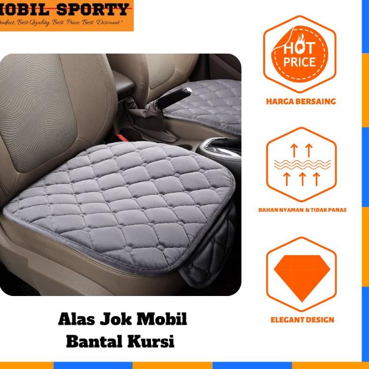 (TERBARU) Alas Jok Mobil Bantal Mobil Sandaran Jok Mobil Alas Duduk Jok Mobil Bantal Jok Mobil Banta