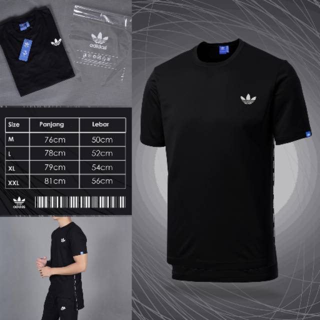 size chart adidas t shirt
