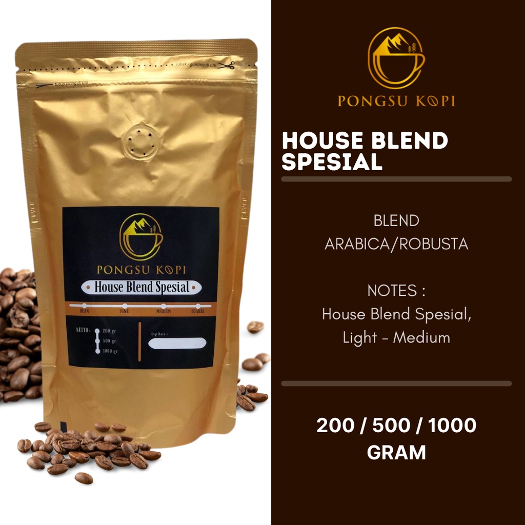 

KOPI HOUSE BLEND SPESIAL - 1 KG