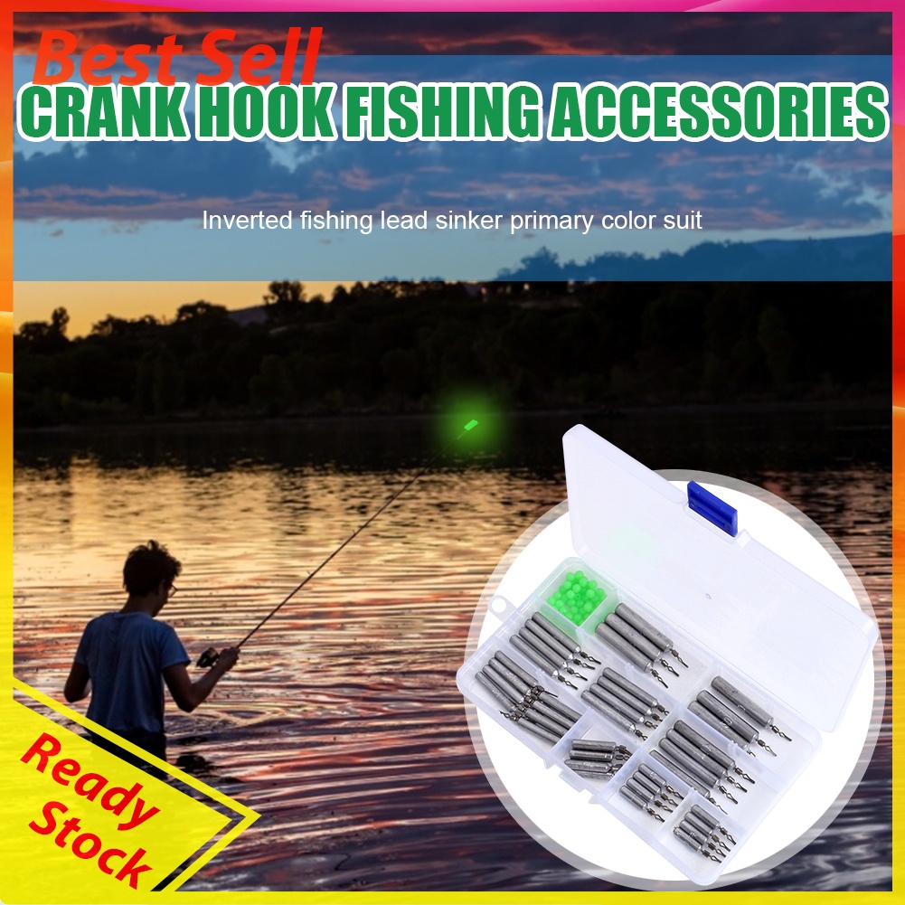 Drop Shot Fishing Sinker Weight Crank Hook Carp Fishing Baits Sinker Set