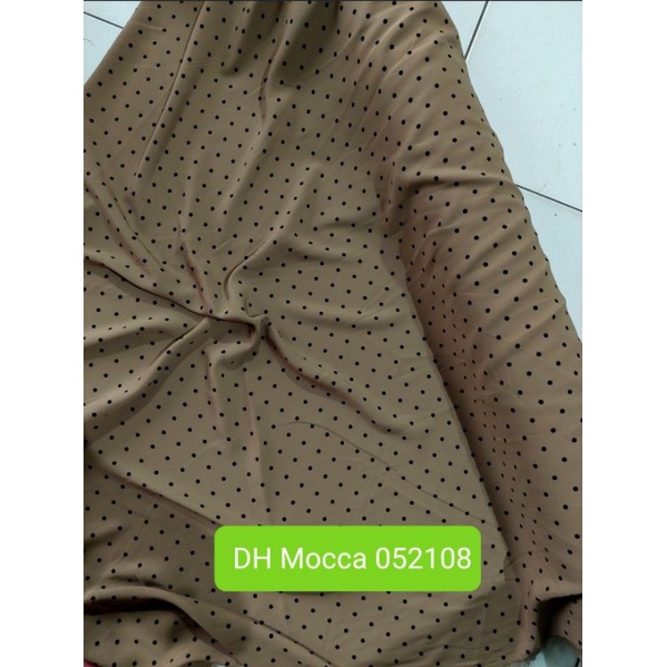 Kain Wolfis Monalisa Polkadot harga per setengah meter