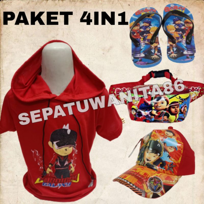 KAOS BOBOIBOY / KAOS ANAK KARAKTER / BAJU ANAK BOBOIBOY / BAJU ANAK LAKI LAKI