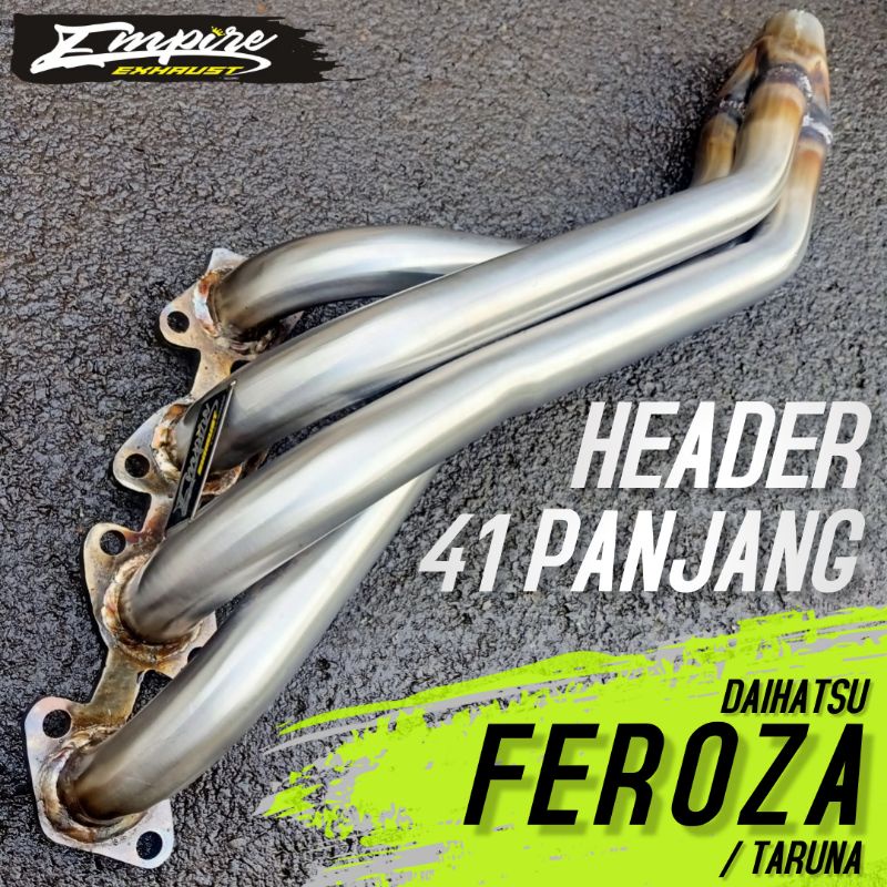 Header Daihatsu Feroza Taruna 41 Panjang Empire Exhaust