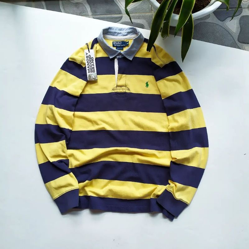 POLO STRIPE RUGBY SHIRT