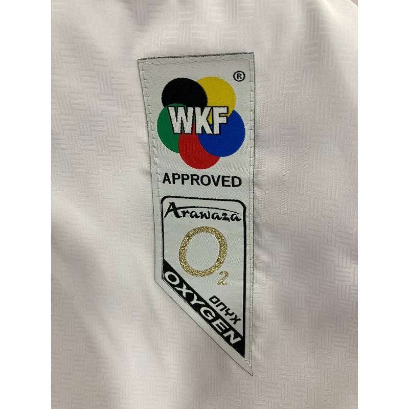 Baju Karate Gi Kumite ARAWAZA ONYX OXYGEN WHITE Original WKF APPROVED