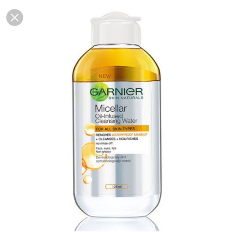Garnier Micellar oil infused cleansing water