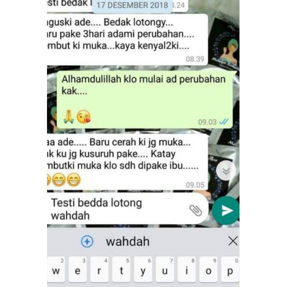 Terbaik BEDAK LOTONG / LULUR SCRUB / LULUR KETAN REMPAH  | FACE MASK & BODY MASK WAHDAH. . . .